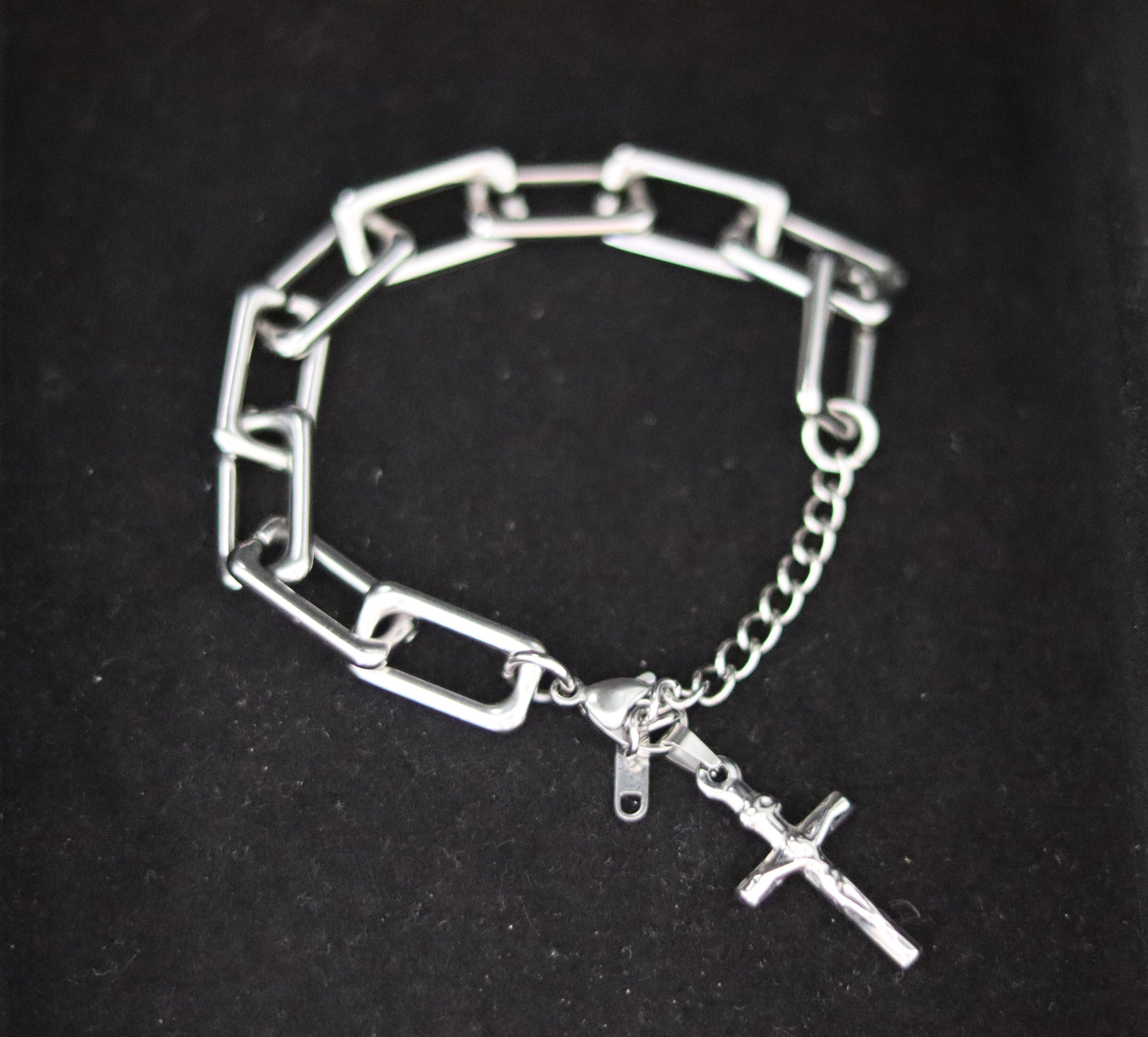 Bracelet Croix avec Christ