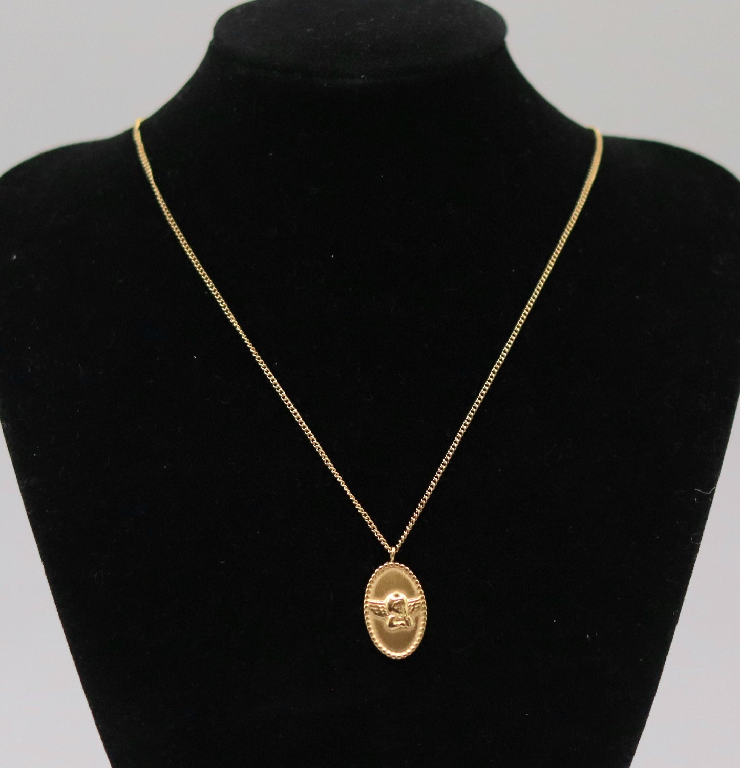 Chaîne avec médaille Ange Gardien