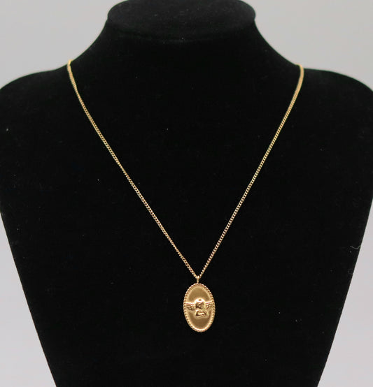 Chaîne avec médaille Ange Gardien