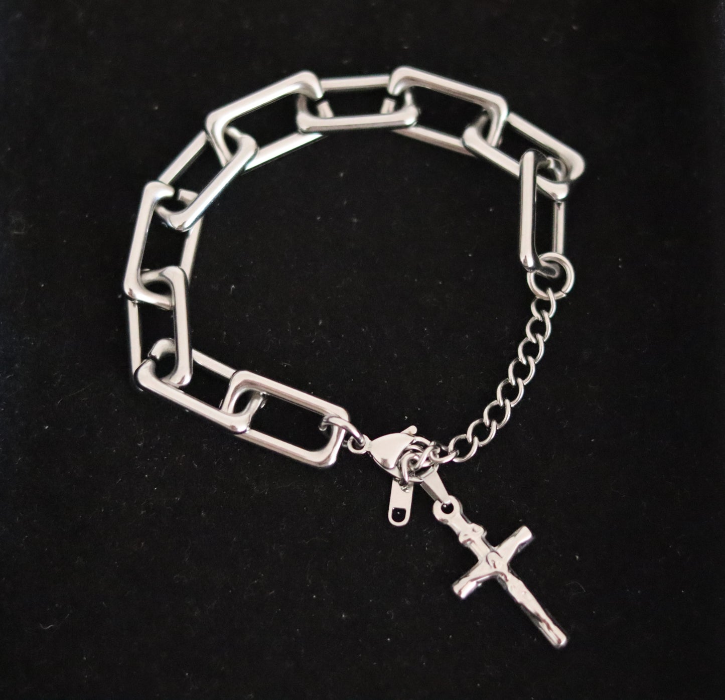 Bracelet Croix avec Christ